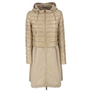 Herno Taffeta hem padded coat