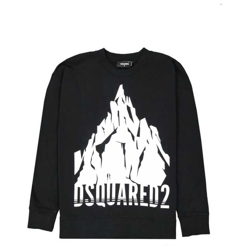 Dsquared² Cotton Logo Sweatshirt, theFeinheit