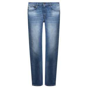 Versace Cotton Logo Denim Jeans