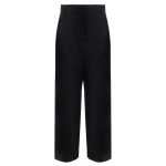 Salvatore Ferragamo Silk And Linen Pants