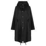 Jil Sander Mid-Length Cotton Hooded Parka