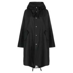 Jil Sander Mid-Length Cotton Hooded Parka