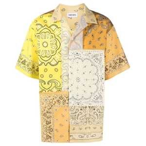 Kenzo Patchwork Short Sleeves Shirt