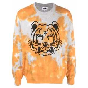 Kenzo Tie Dye Tiger Sweater