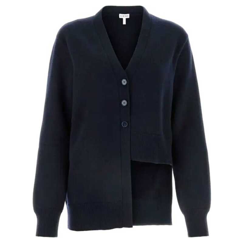 Loewe Asymmetric Cashmere Cardigan, theFeinheit