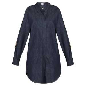 Loewe Denim Chain Shirt Dress