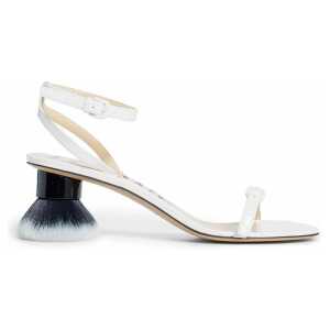 Loewe Petal Brush Leather Sandals