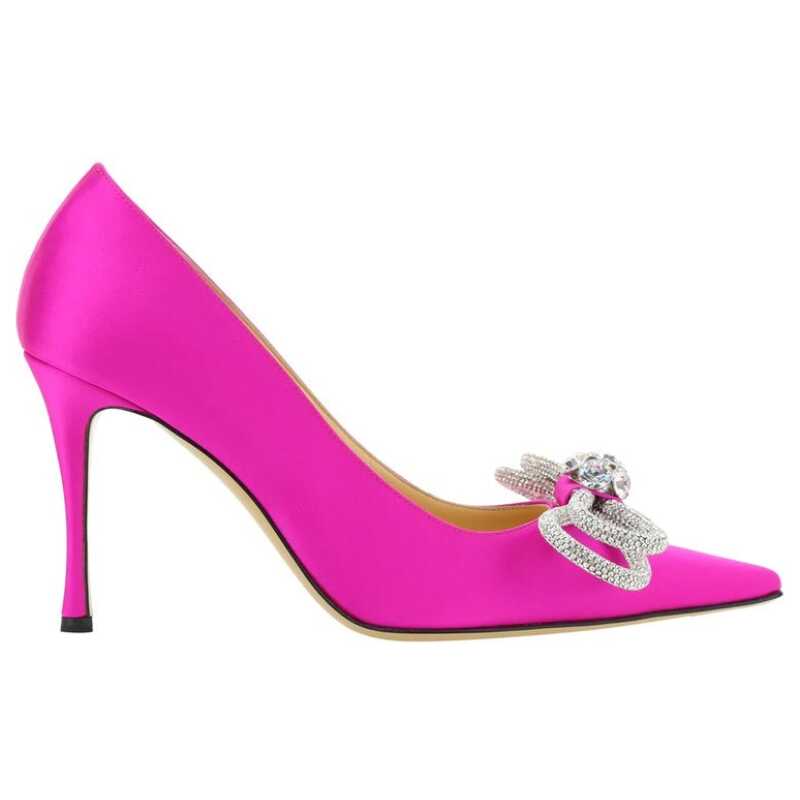 MACH &amp; MACH Double Bow Satin Pumps, theFeinheit