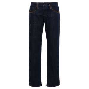 Miu Miu Piped-Trim Denim Jeans
