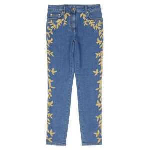 Moschino Couture Cotton Denim Jeans