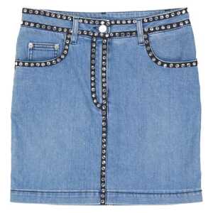 Moschino Couture Cotton Denim Skirt