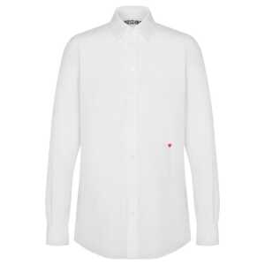 Moschino Couture Cotton Little Heart Shirt