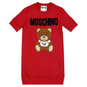 Moschino Couture Cotton Teddy Dress