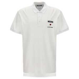 Moschino Couture In Love We Trust Cotton Polo