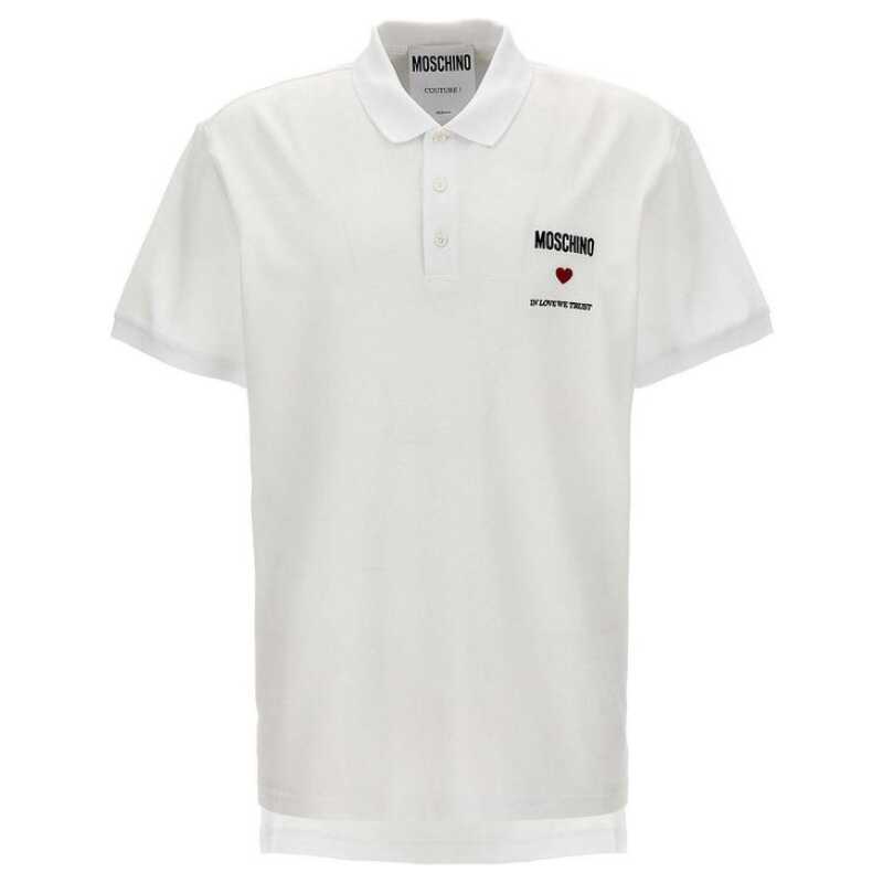 Moschino Couture In Love We Trust Cotton Polo, theFeinheit