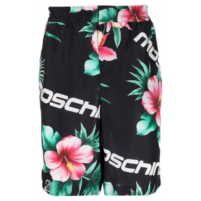 Moschino Couture Moschino Floral Print Silk Shorts, theFeinheit