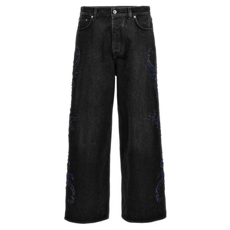 Off-White Denim Flared Jeans, theFeinheit