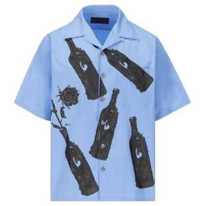 Prada Printed Cotton Shirt
