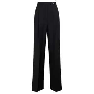 Prada Wool Classic Logo Pants