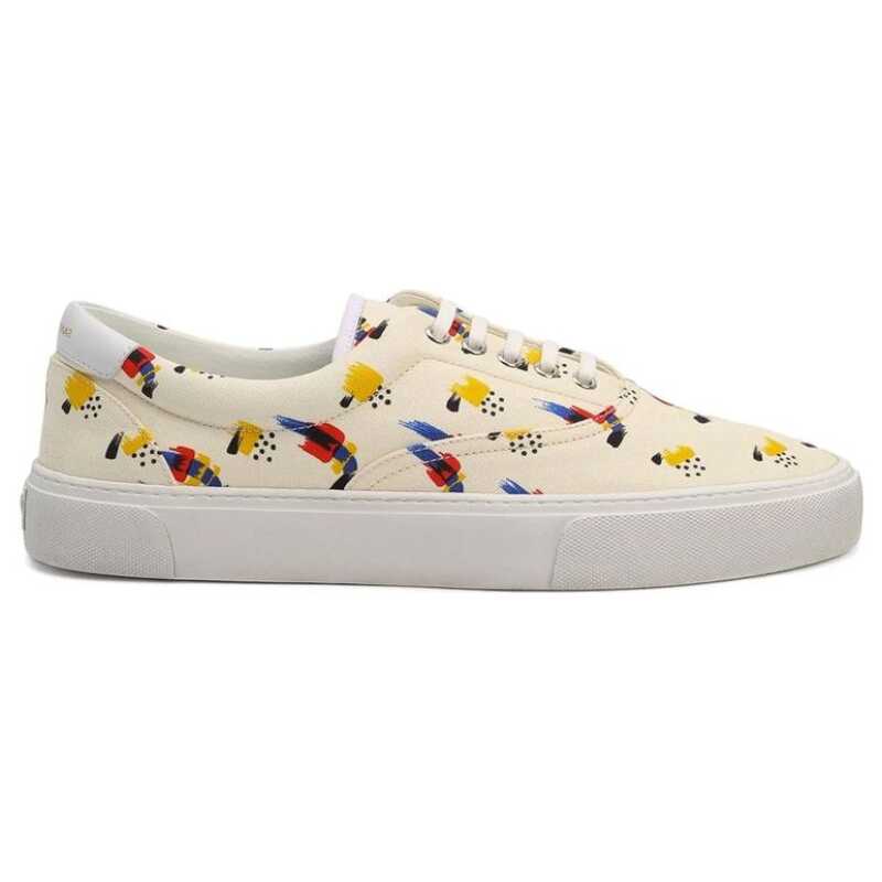 Saint Laurent Printed Canvas Sneakers, theFeinheit