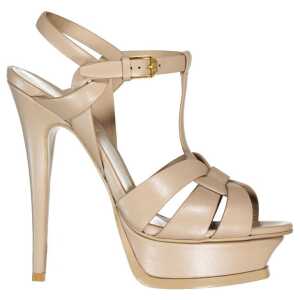 Saint Laurent Tribute Leather Sandals