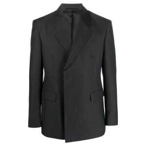Prada Double-Breasted Wool Jacket