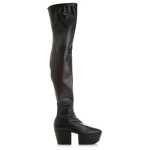 Prada Leather Platform Boots