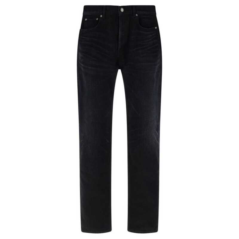 Saint Laurent Cotton Denim Jeans, theFeinheit