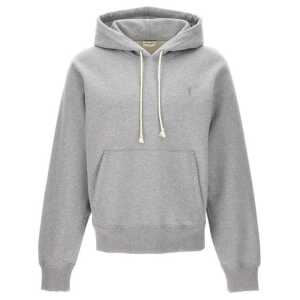 Saint Laurent Hooded Cotton Sweatshirt
