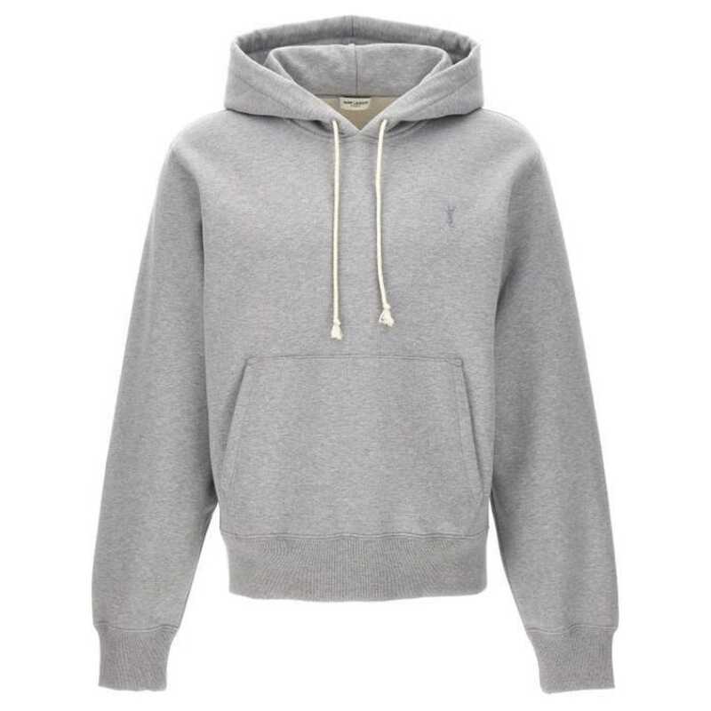 Saint Laurent Hooded Cotton Sweatshirt, theFeinheit