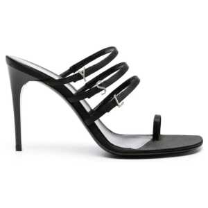 Saint Laurent Jerry 95 Satin Sandals