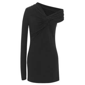 Saint Laurent One Sleeve Dress