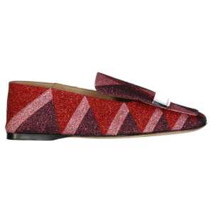 Sergio Rossi Glitter Loafers