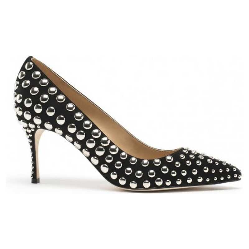 Sergio Rossi Godiva 075 Studs Leather Pumps, theFeinheit