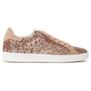 Sergio Rossi Glittered Woven Sneakers