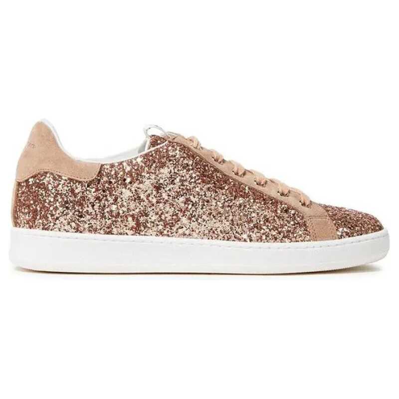 Sergio Rossi Glittered Woven Sneakers, theFeinheit