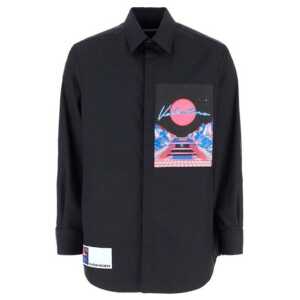Valentino Logo Patch Shirt