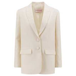 Valentino Wool And Silk Toile Iconographe Jacket