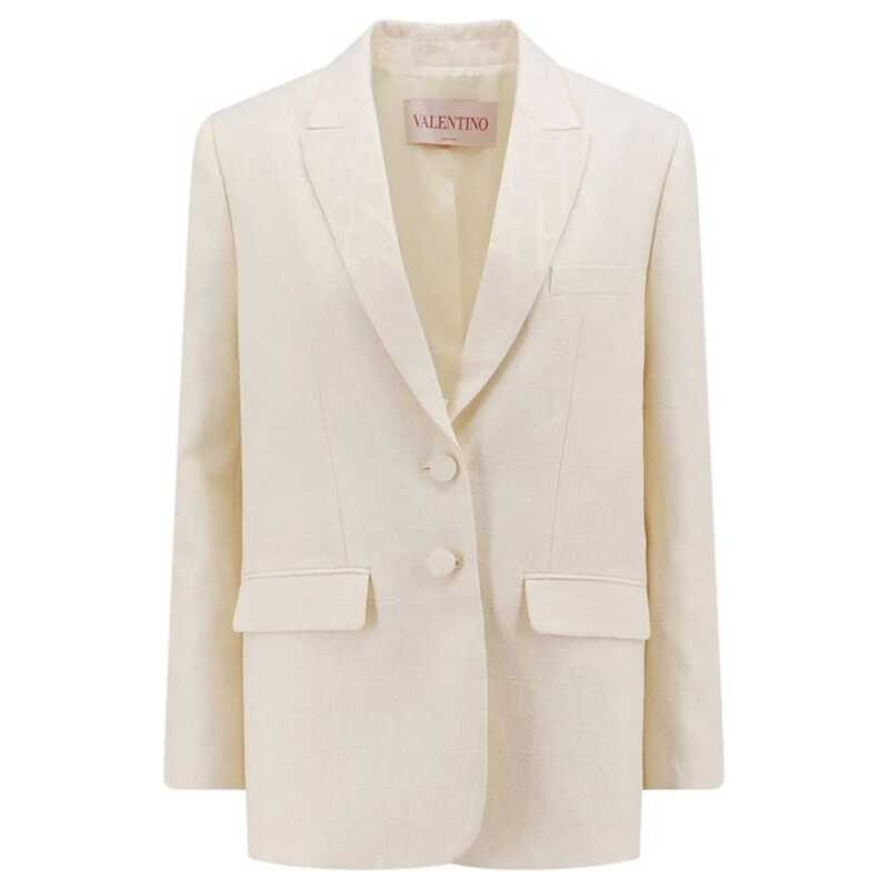 Valentino Wool And Silk Toile Iconographe Jacket, theFeinheit