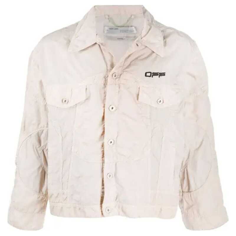 Off-White Logo Windbreaker Bomber Jacket, theFeinheit