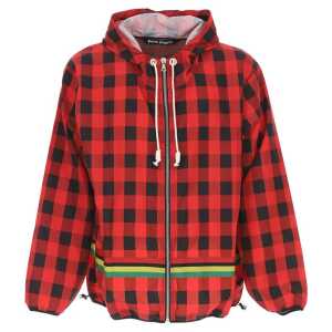 Palm Angels Checked  Windbreaker Jacket