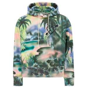 Palm Angels Cotton Hooded Sweatshirt