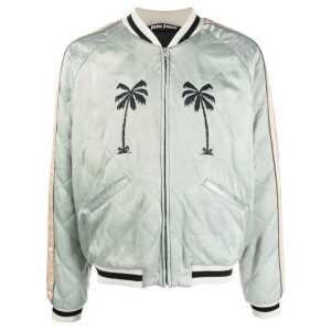 Palm Angels Quilted Logo Jacket
