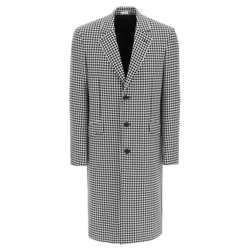 Alexander McQueen Pied-De-Poule Wool Coat, theFeinheit