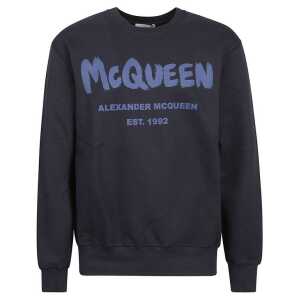 Alexander McQueen Cotton Logo Sweatshirt