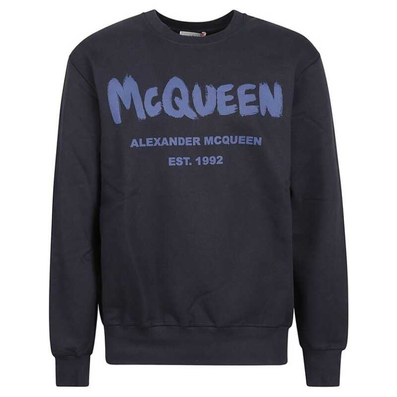 Alexander McQueen Cotton Logo Sweatshirt, theFeinheit