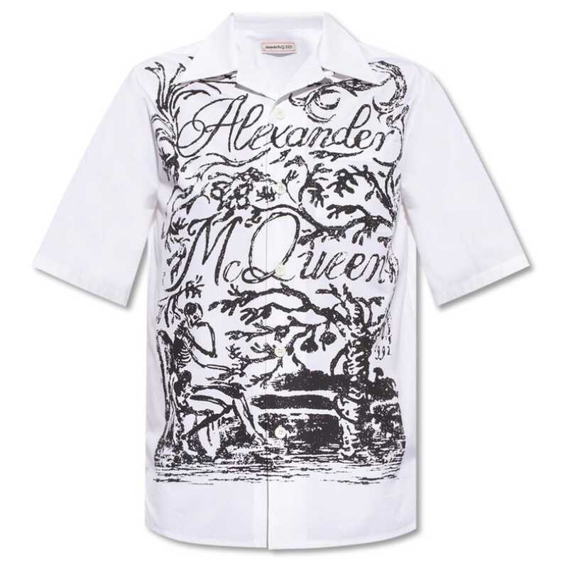 Alexander McQueen Short Sleeve Shirt, theFeinheit