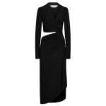 Off-White Cut-Out Midi Dress