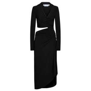 Off-White Cut-Out Midi Dress