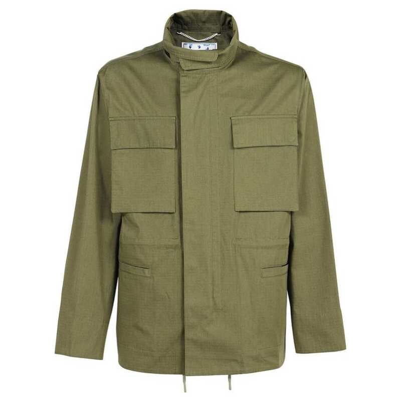Off-White Arrow Field Cotton Jacket, theFeinheit